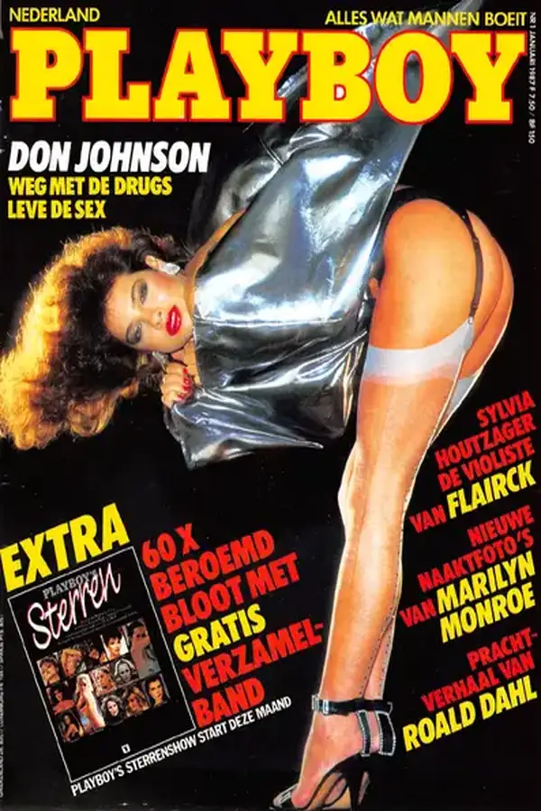 Playboy Netherlands - January 1987 Cover